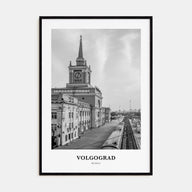 Volgograd Portrait B&W Poster