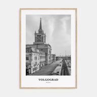 Volgograd Portrait B&W Poster