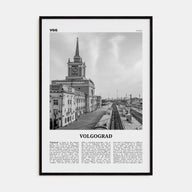 Volgograd Travel B&W Poster
