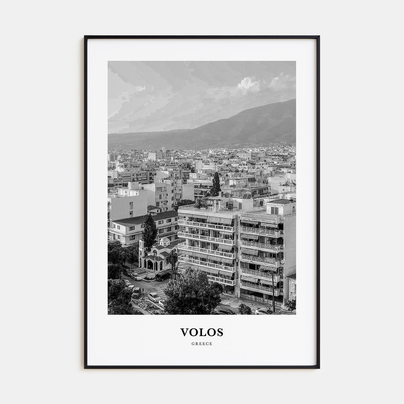 Volos Portrait B&W Poster