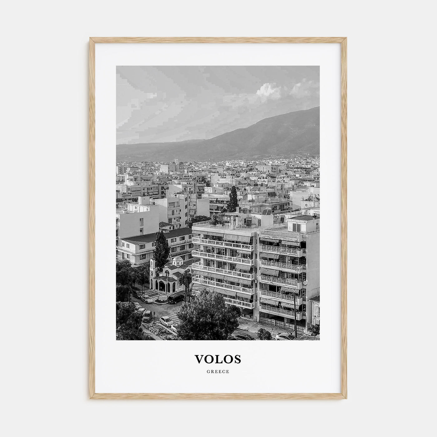 Volos Portrait B&W Poster