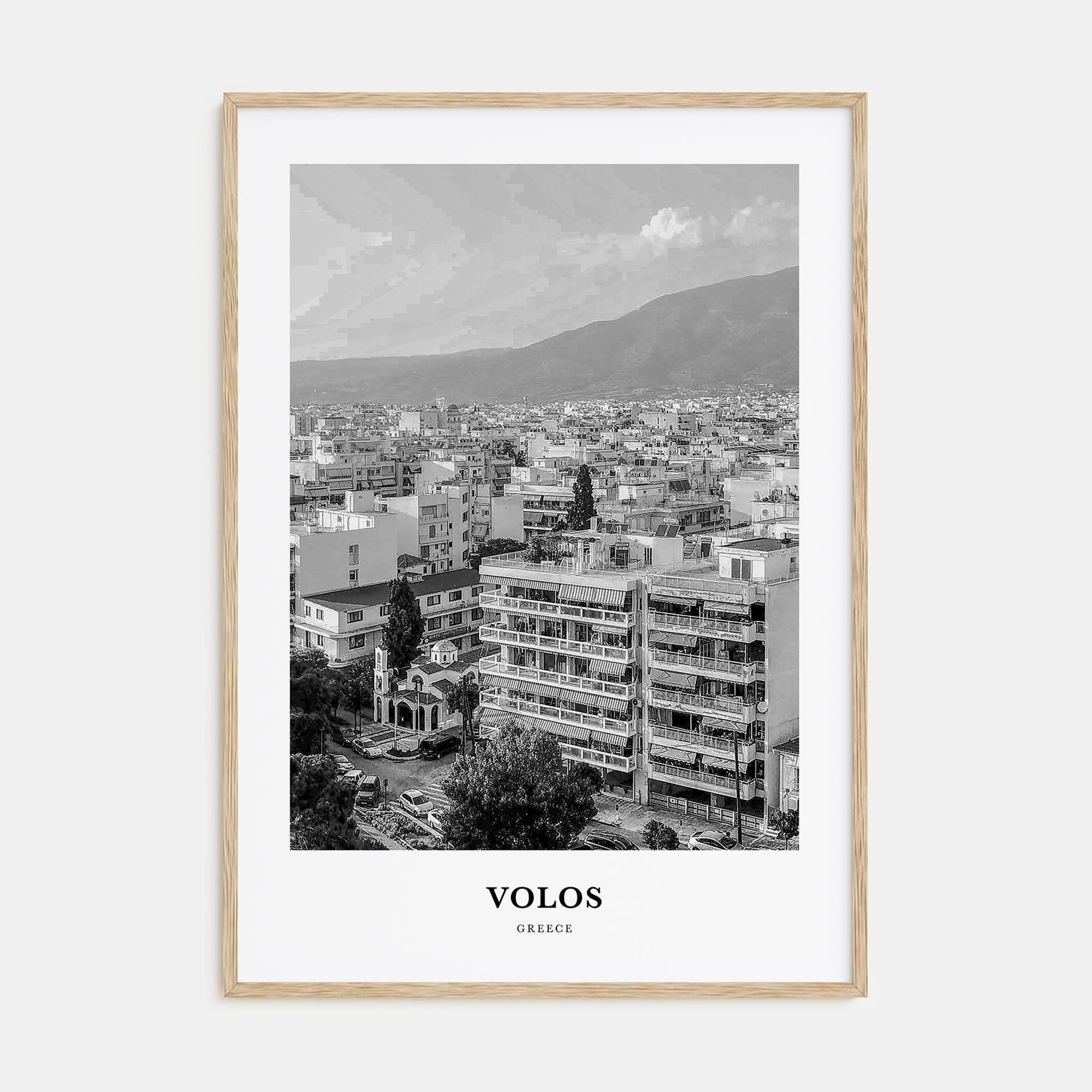 Volos Portrait B&W Poster