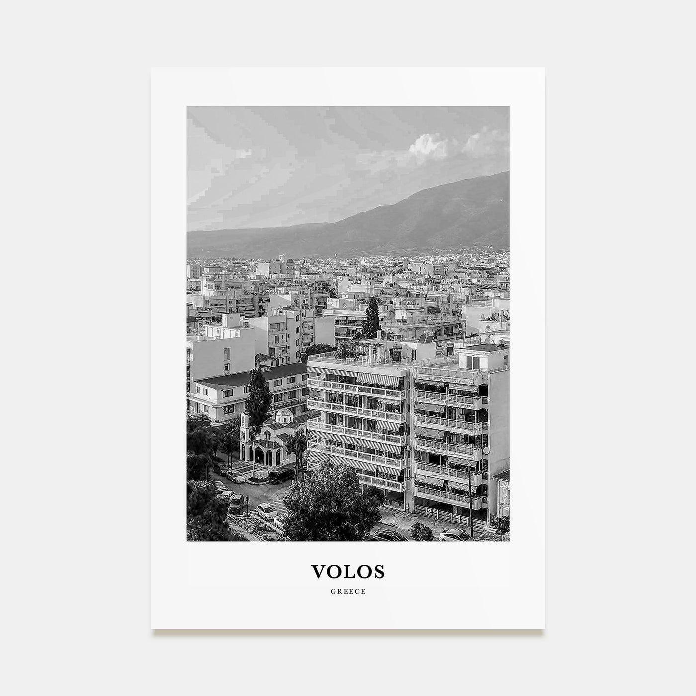 Volos Portrait B&W Poster