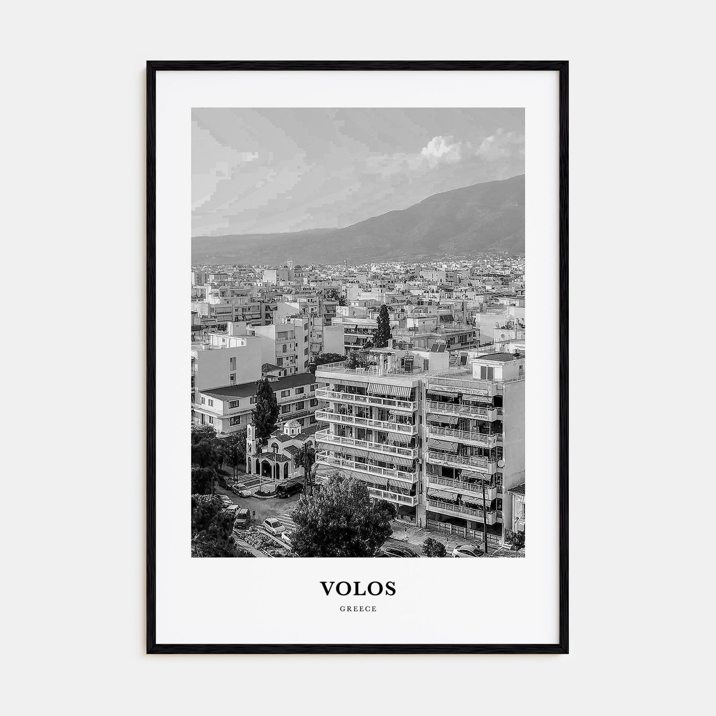 Volos Portrait B&W Poster