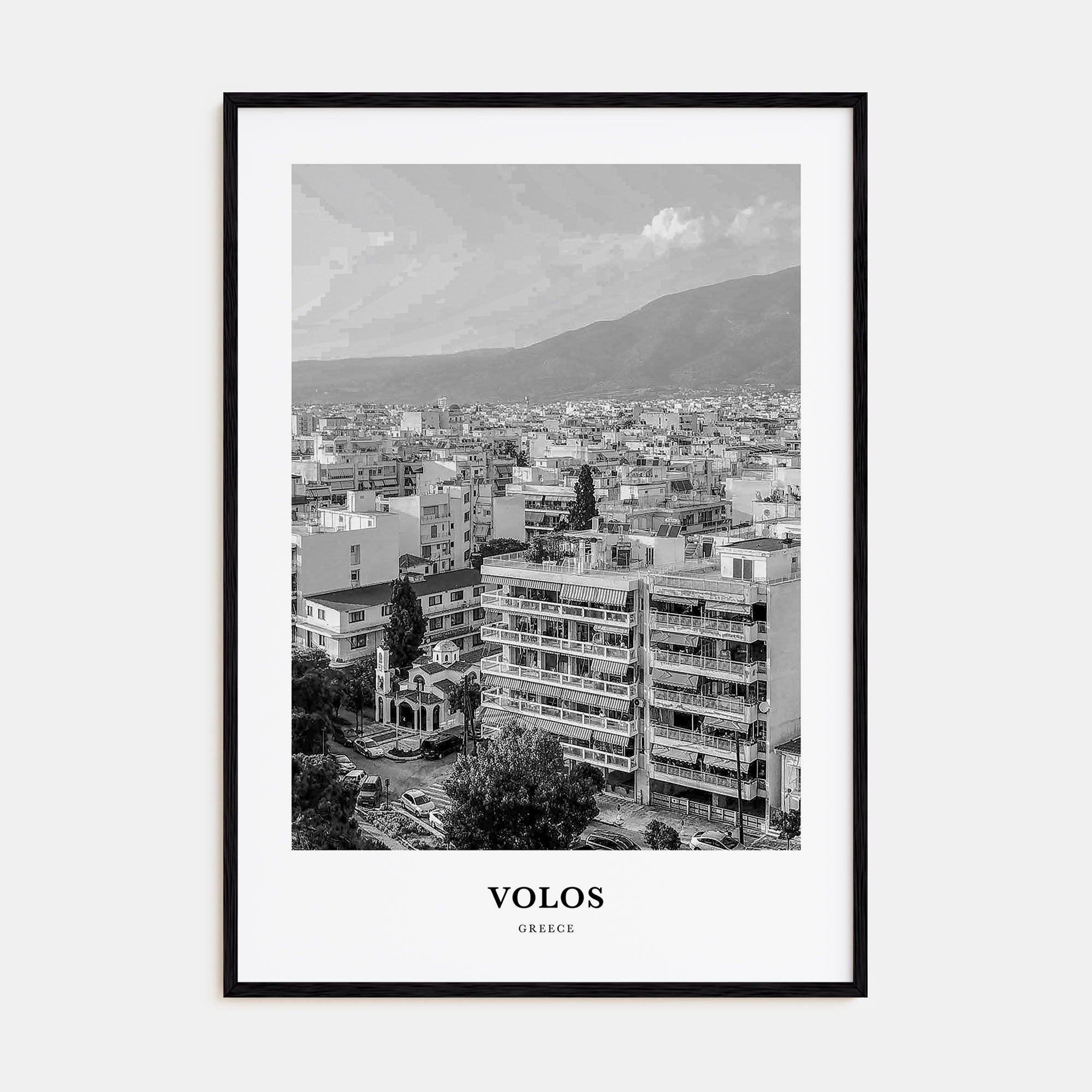 Volos Portrait B&W Poster