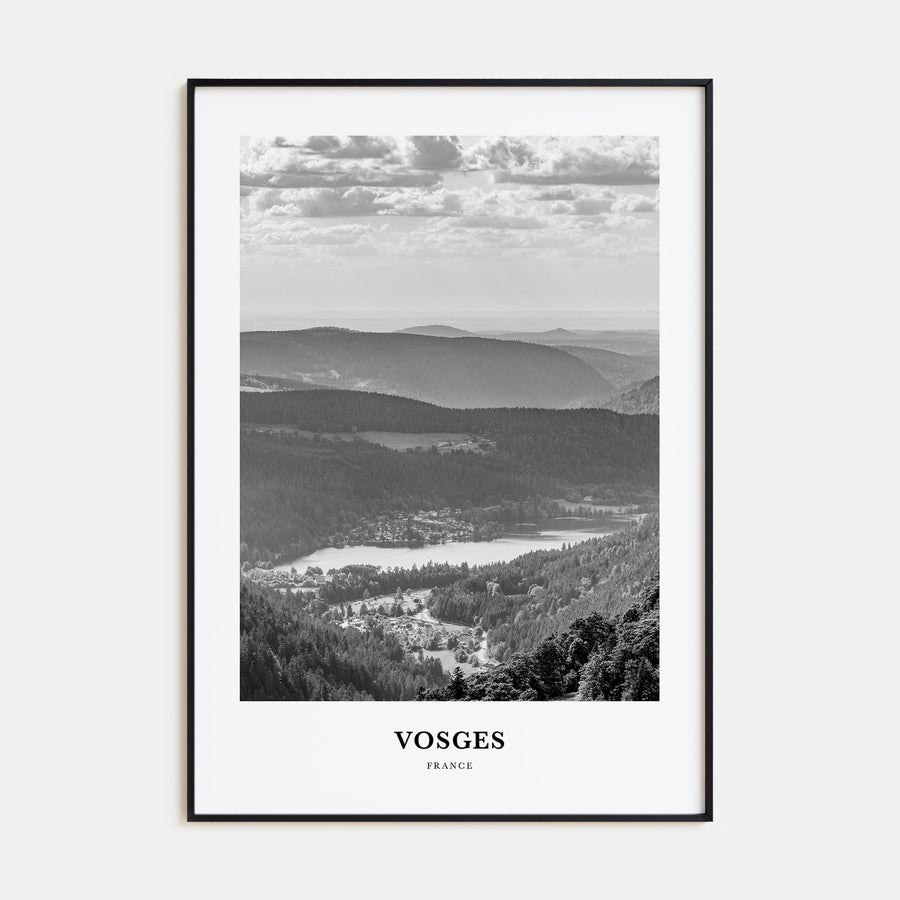 Vosges Portrait B&W Poster