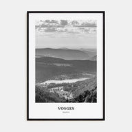 Vosges Portrait B&W Poster