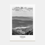 Vosges Portrait B&W Poster