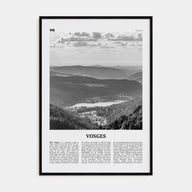 Vosges Travel B&W Poster