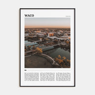 Waco Travel Color Poster