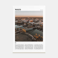 Waco Travel Color Poster