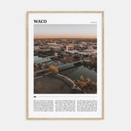 Waco Travel Color Poster