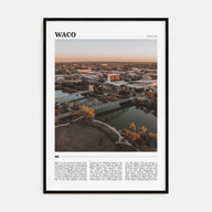 Waco Travel Color Poster