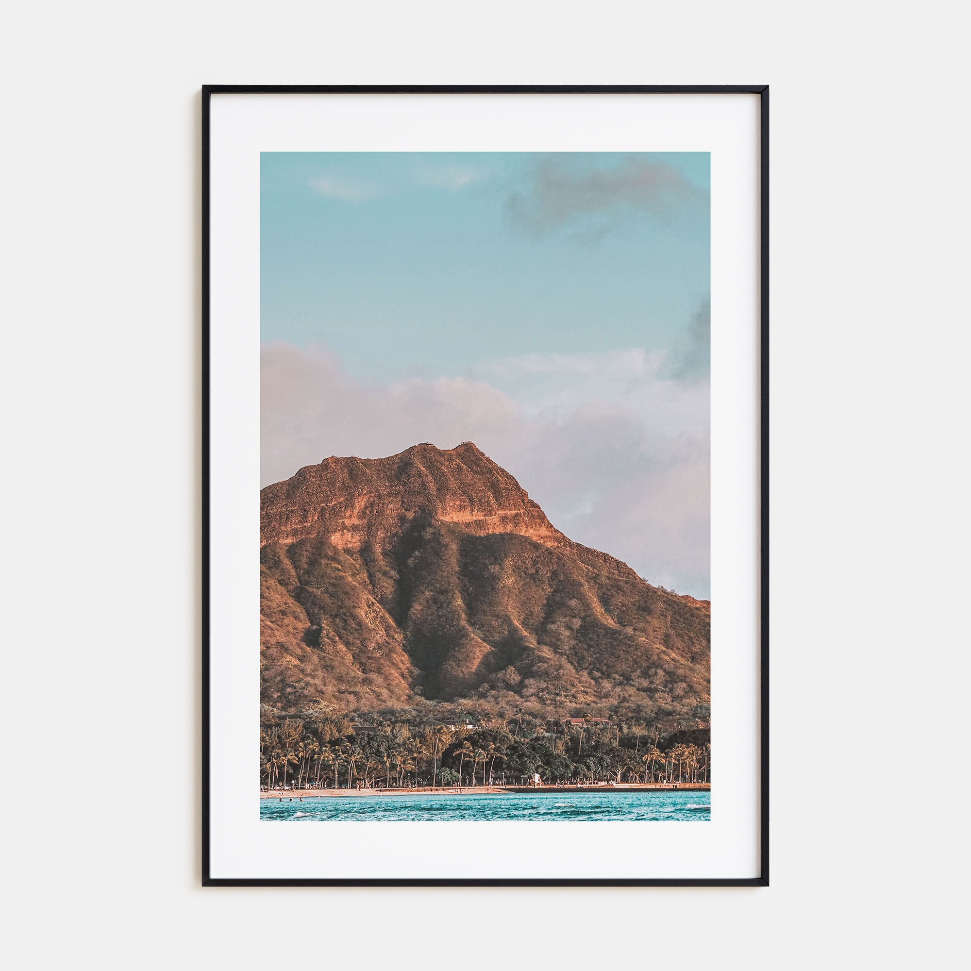 Waikiki Photo Color Poster