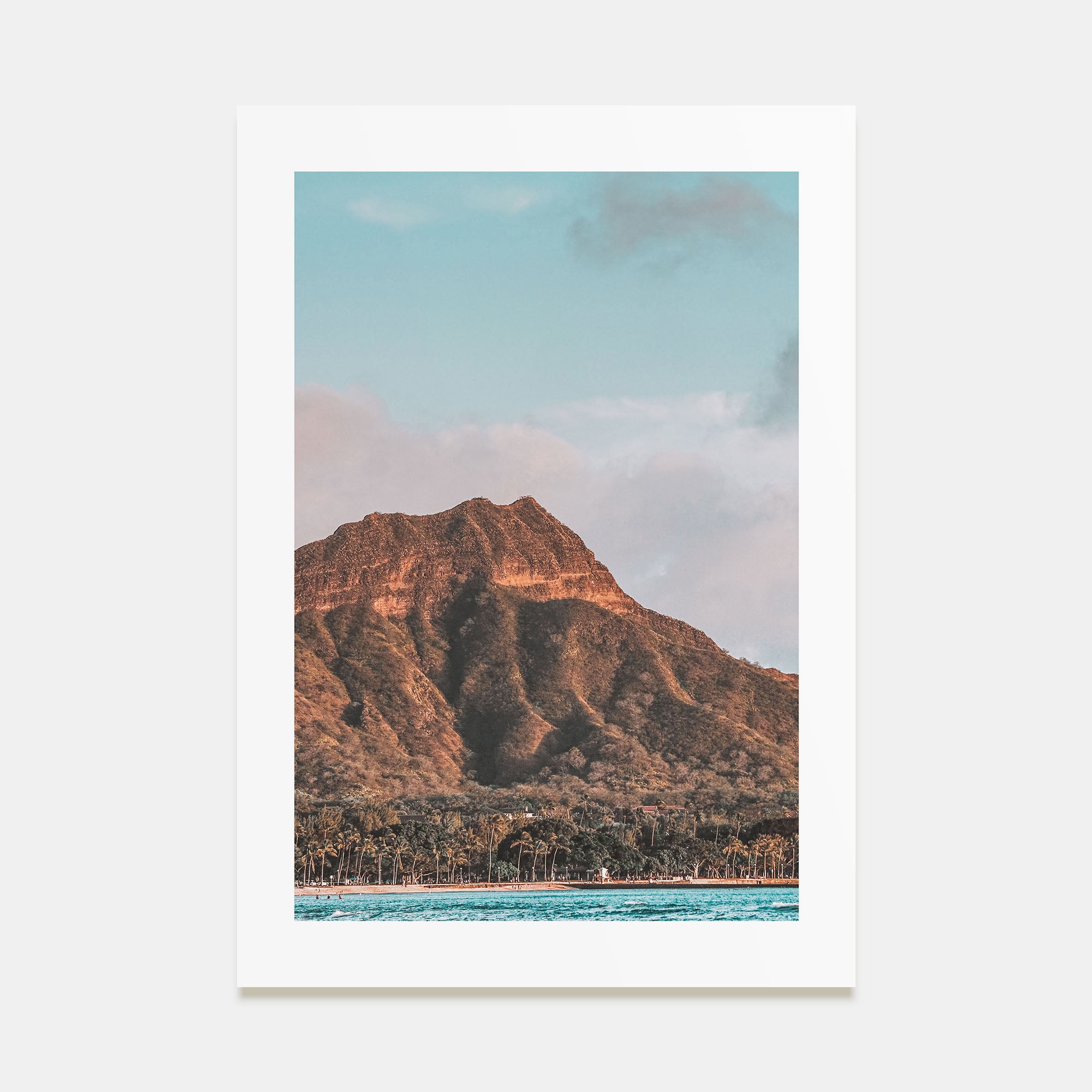 Waikiki Photo Color Poster