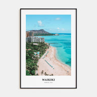 Waikiki Portrait Color Poster