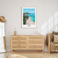 Waikiki Portrait Color Poster