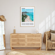 Waikiki Travel Color Poster