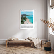 Waikiki Travel Color Poster