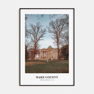 Wake County Portrait Color Poster