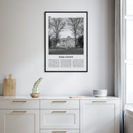 Wake County Travel B&W Poster