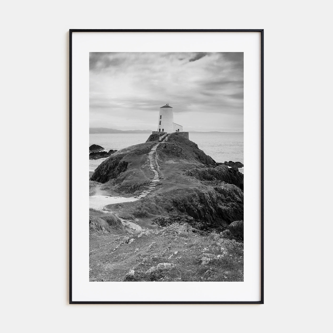 Wales Photo B&W Poster