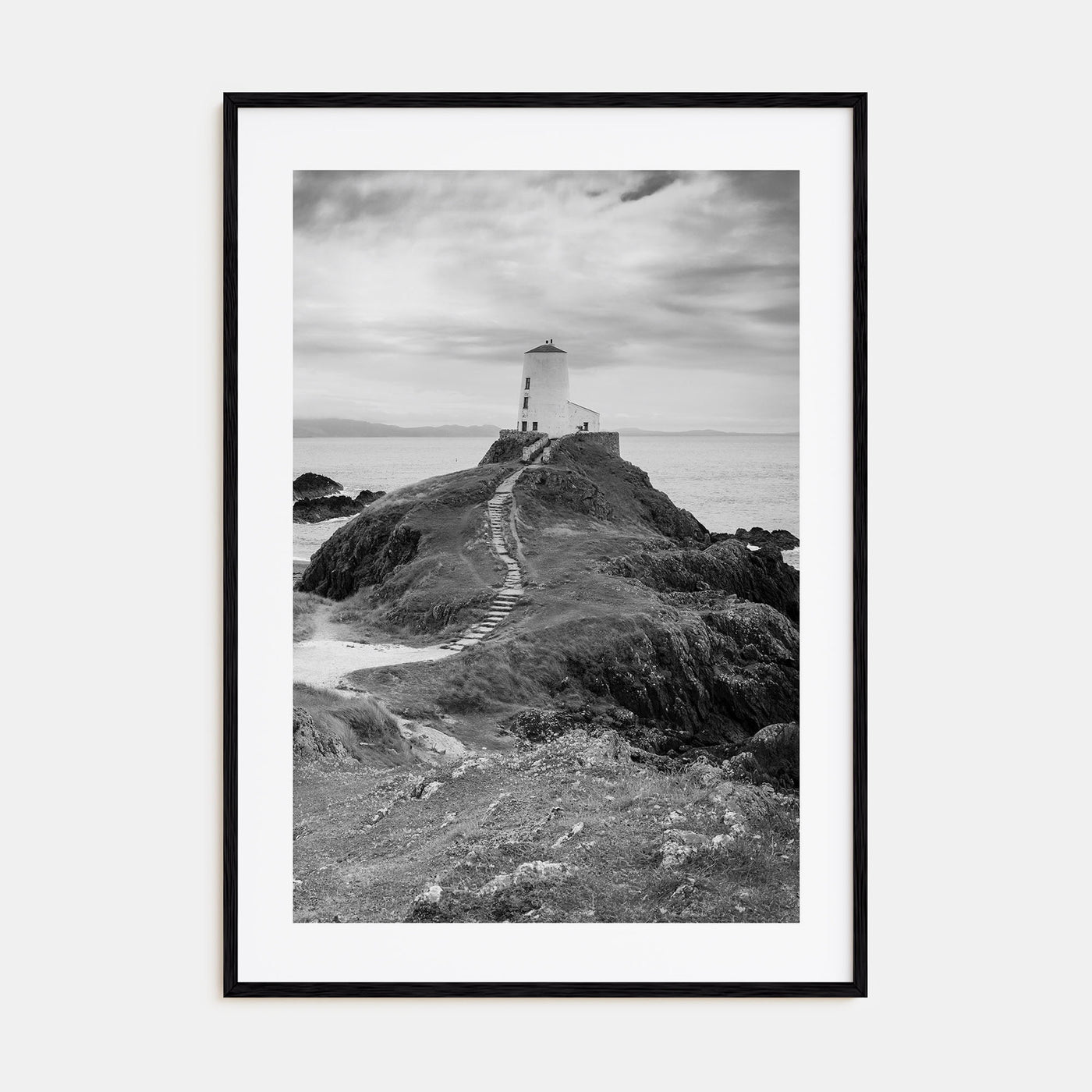 Wales Photo B&W Poster