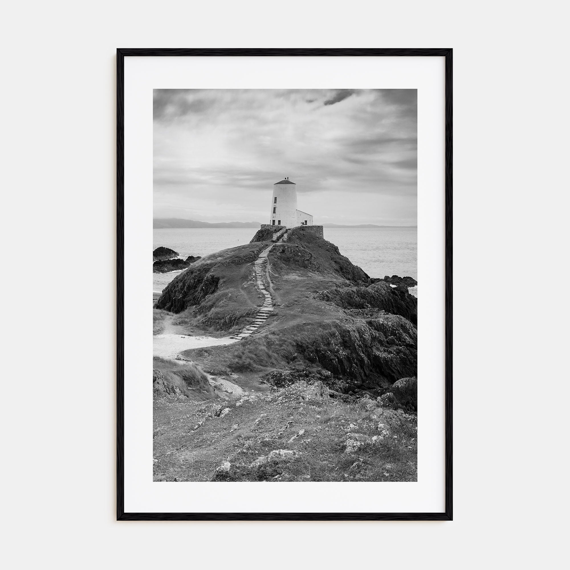 Wales Photo B&W Poster