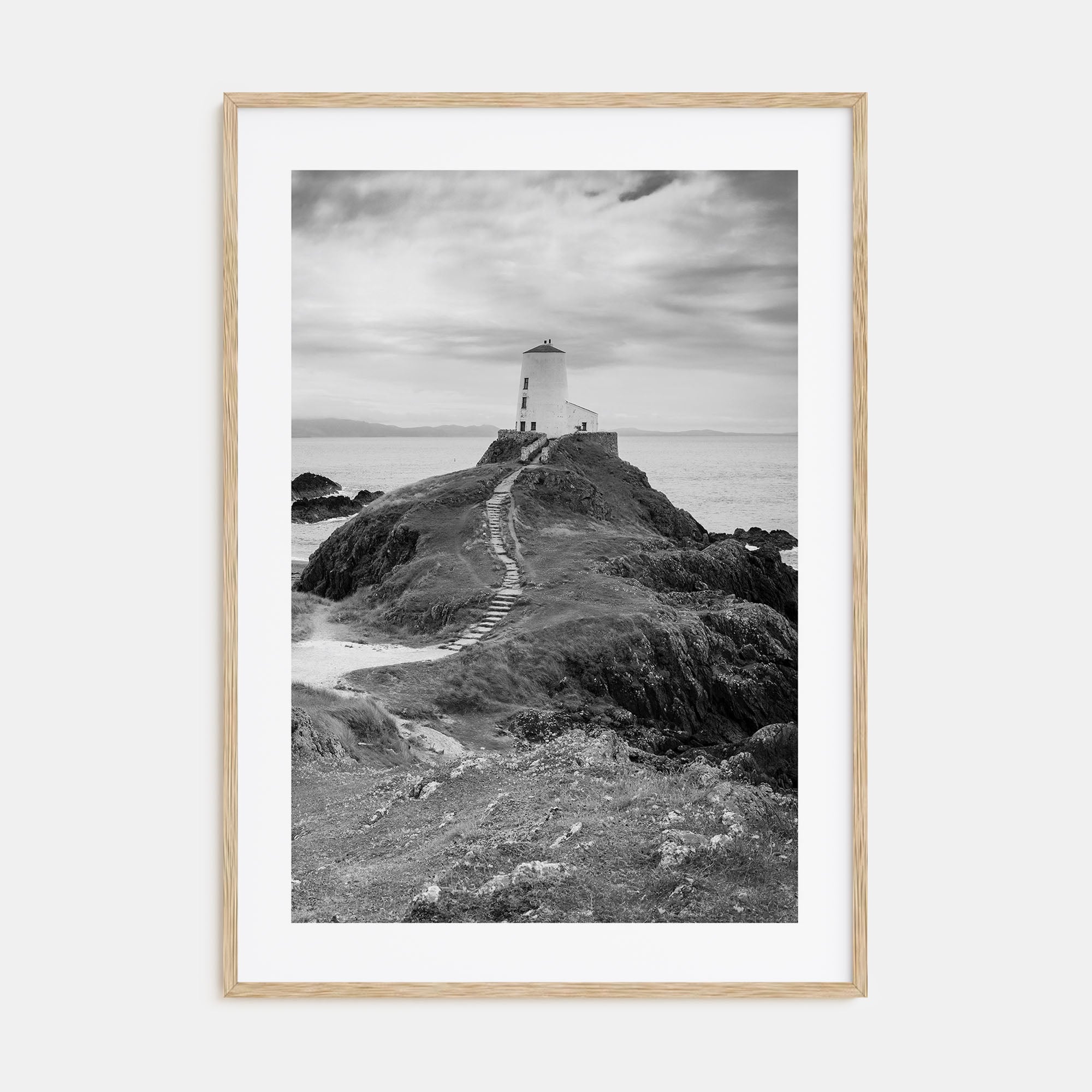 Wales Photo B&W Poster