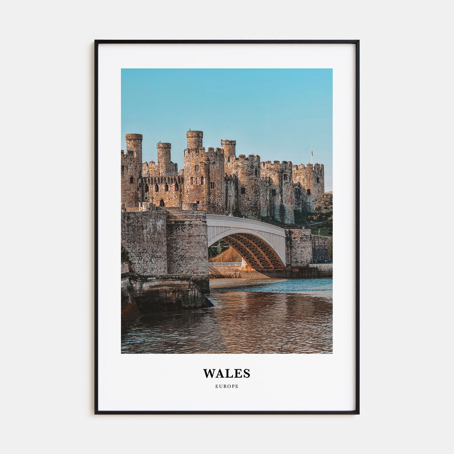 Wales Portrait Color Poster