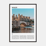 Wales Travel Color Poster