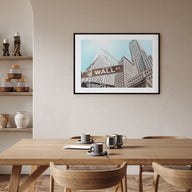 Wall Street Landscape Color Poster