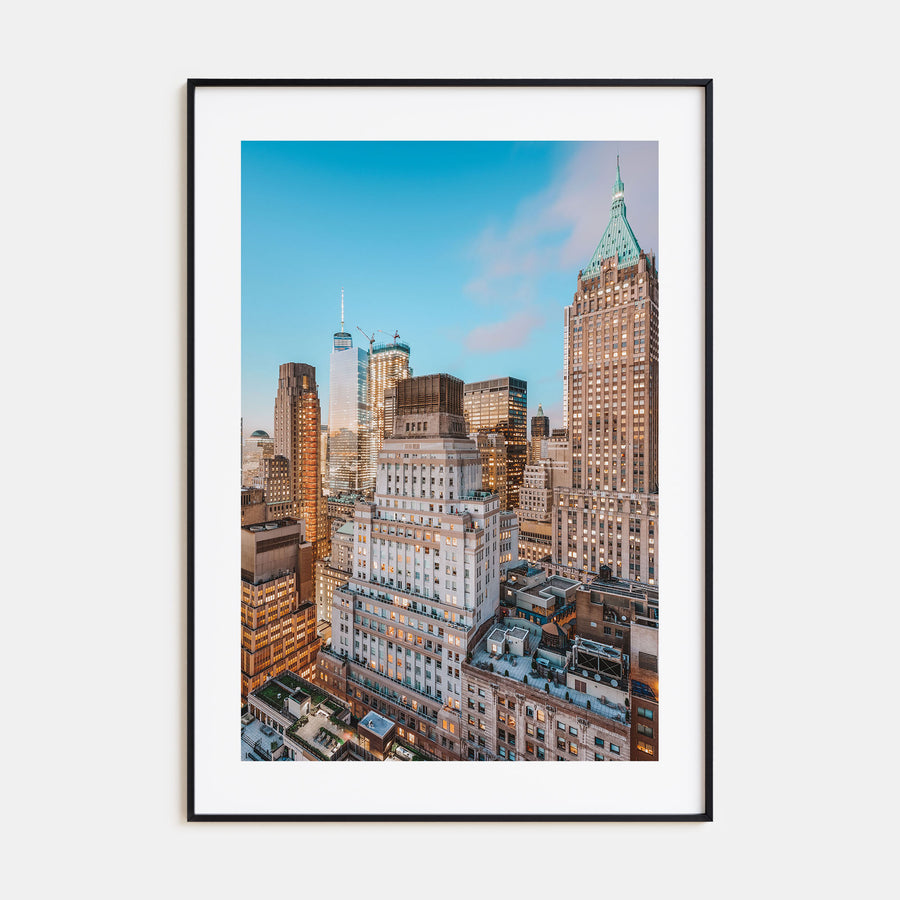 Wall Street Photo Color Poster