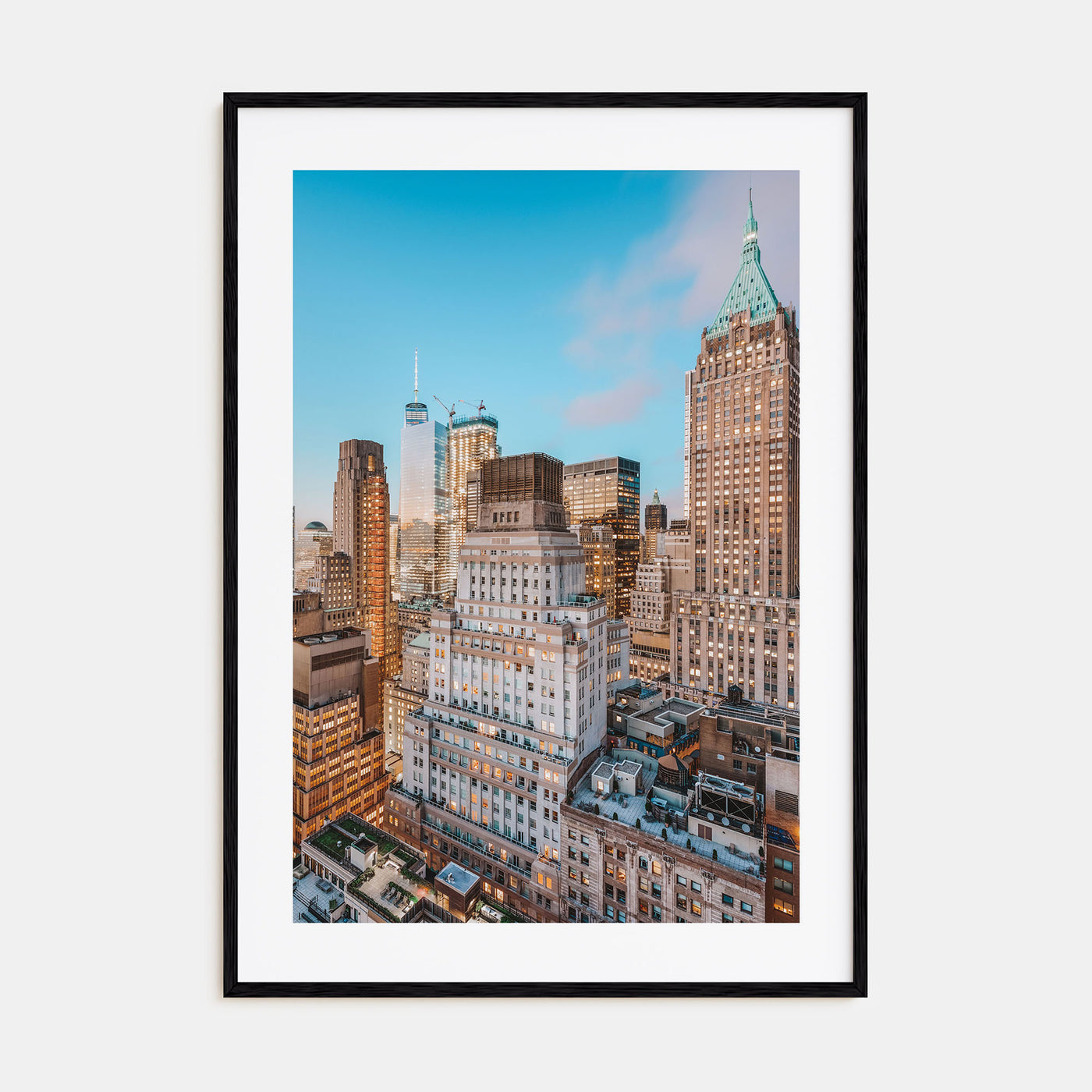 Wall Street Photo Color Poster