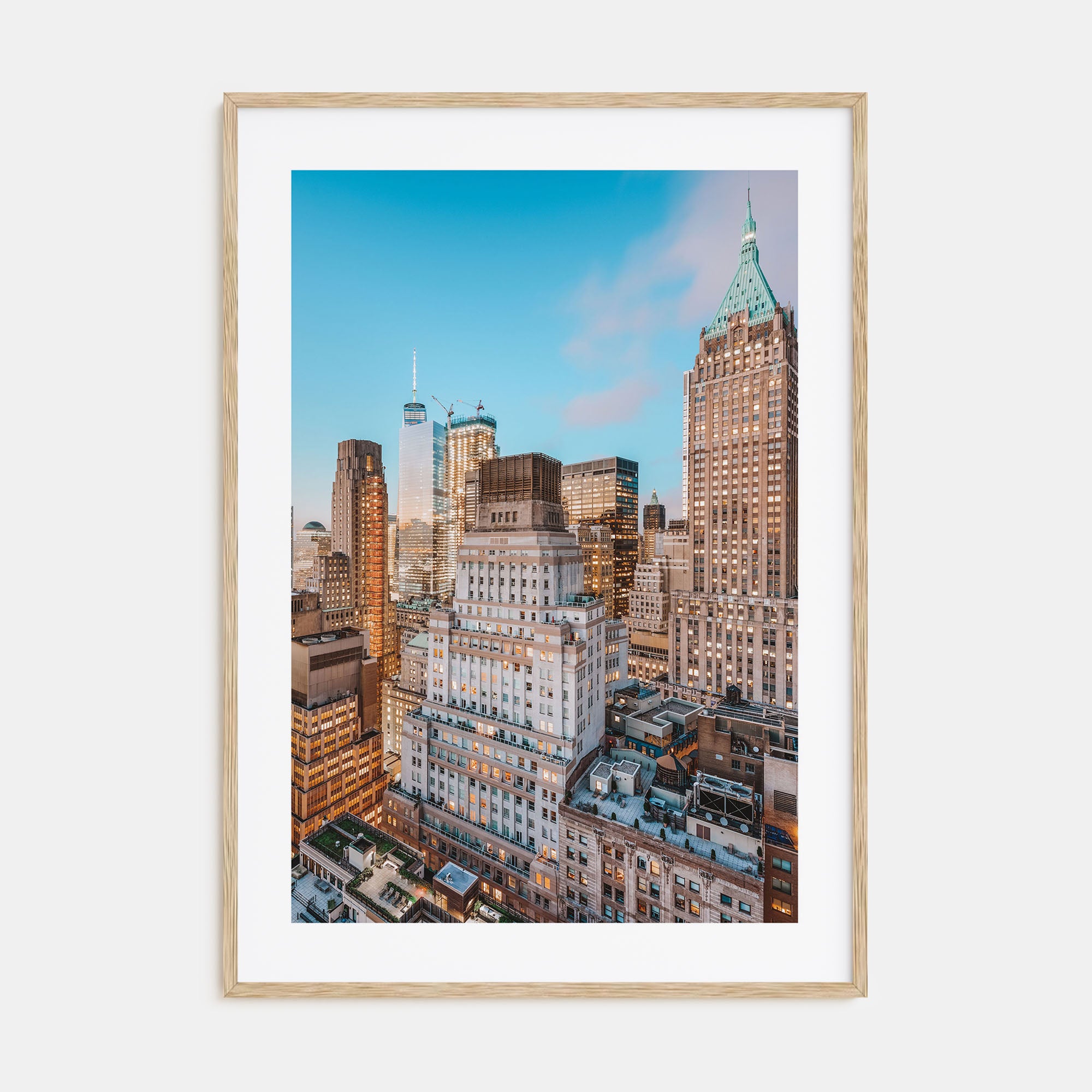Wall Street Photo Color Poster