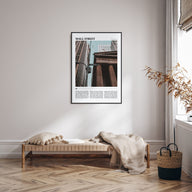 Wall Street Travel Color Poster