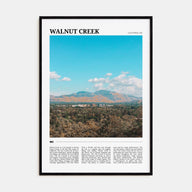 Walnut Creek Travel Color Poster