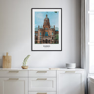 Warren Portrait Color Poster