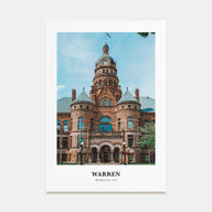 Warren Portrait Color Poster