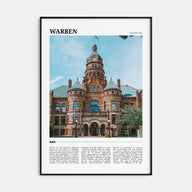 Warren Travel Color Poster