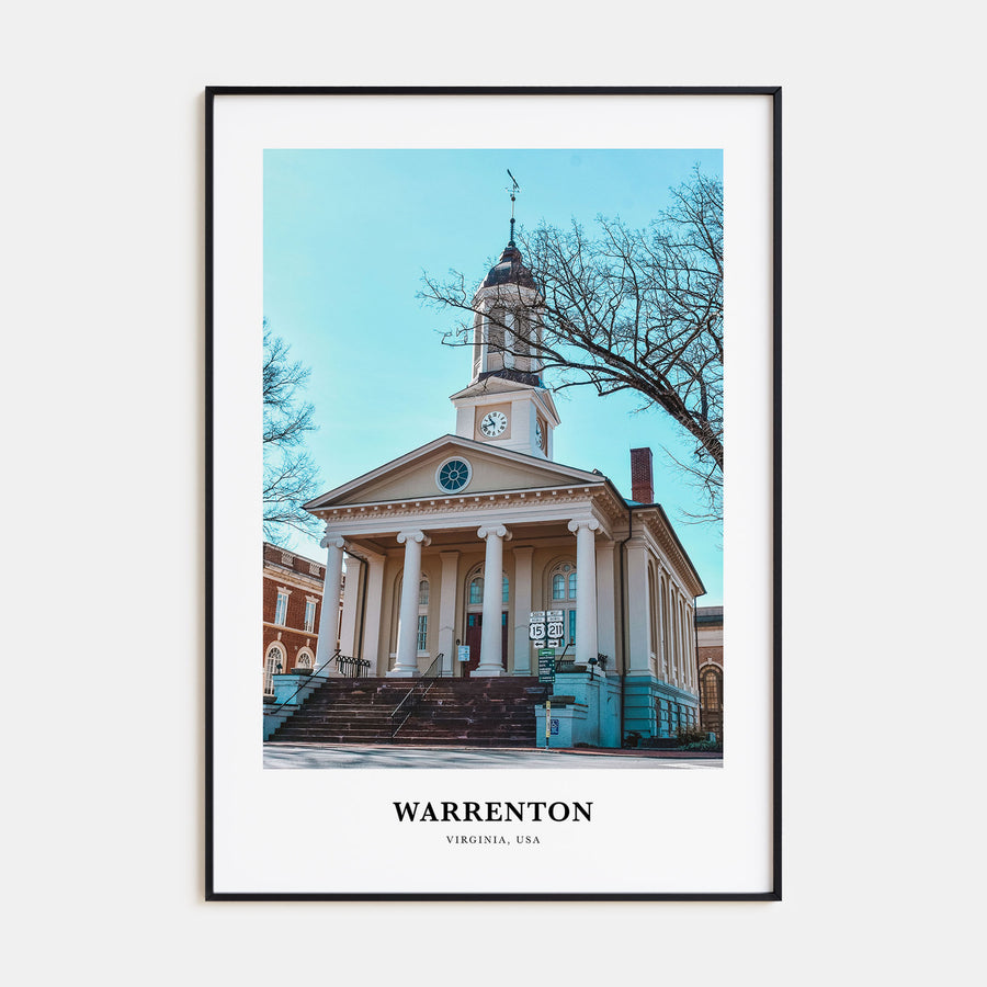 Warrenton Portrait Color Poster