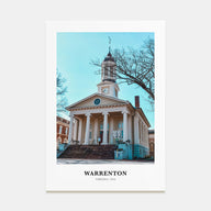 Warrenton Portrait Color Poster