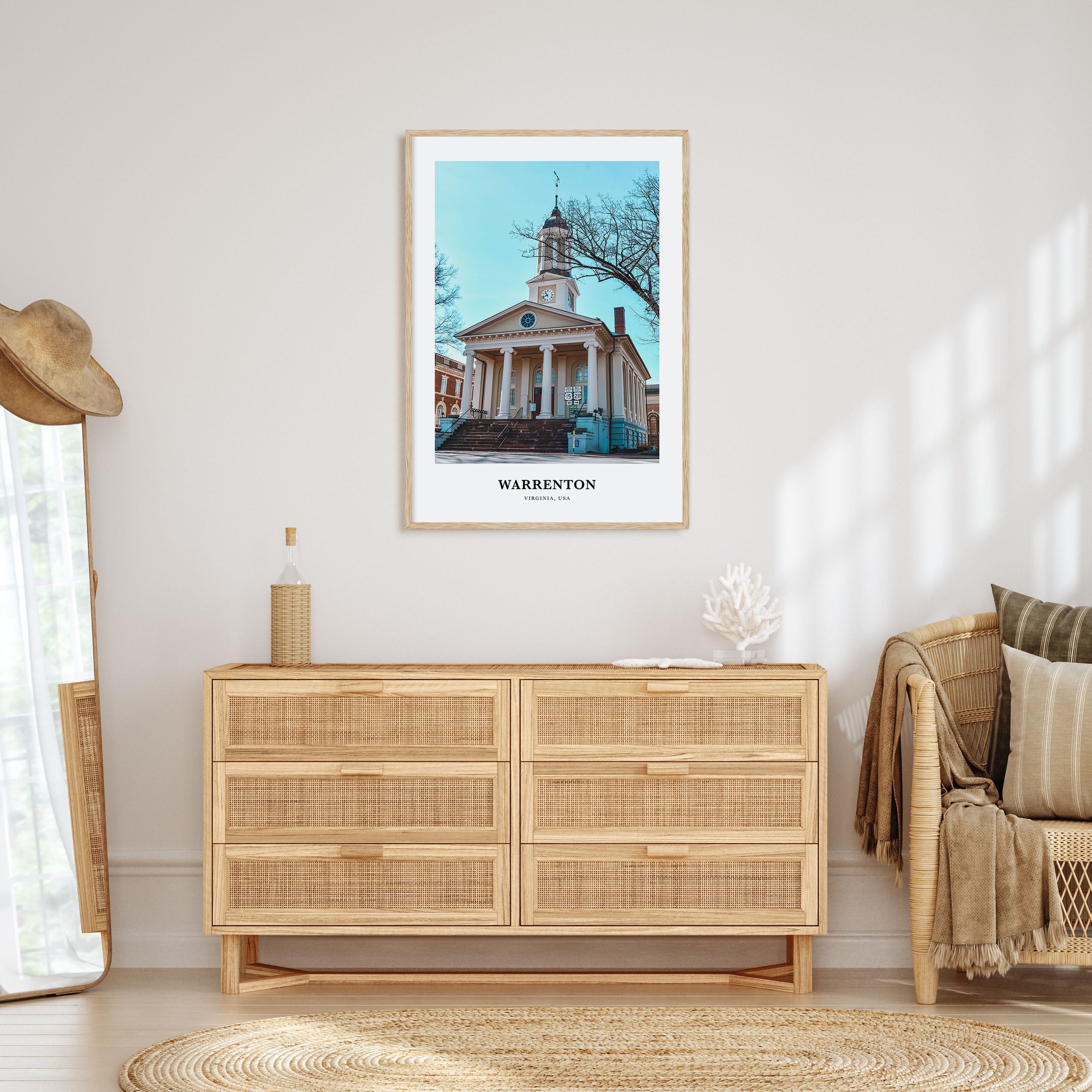 Warrenton Portrait Color Poster