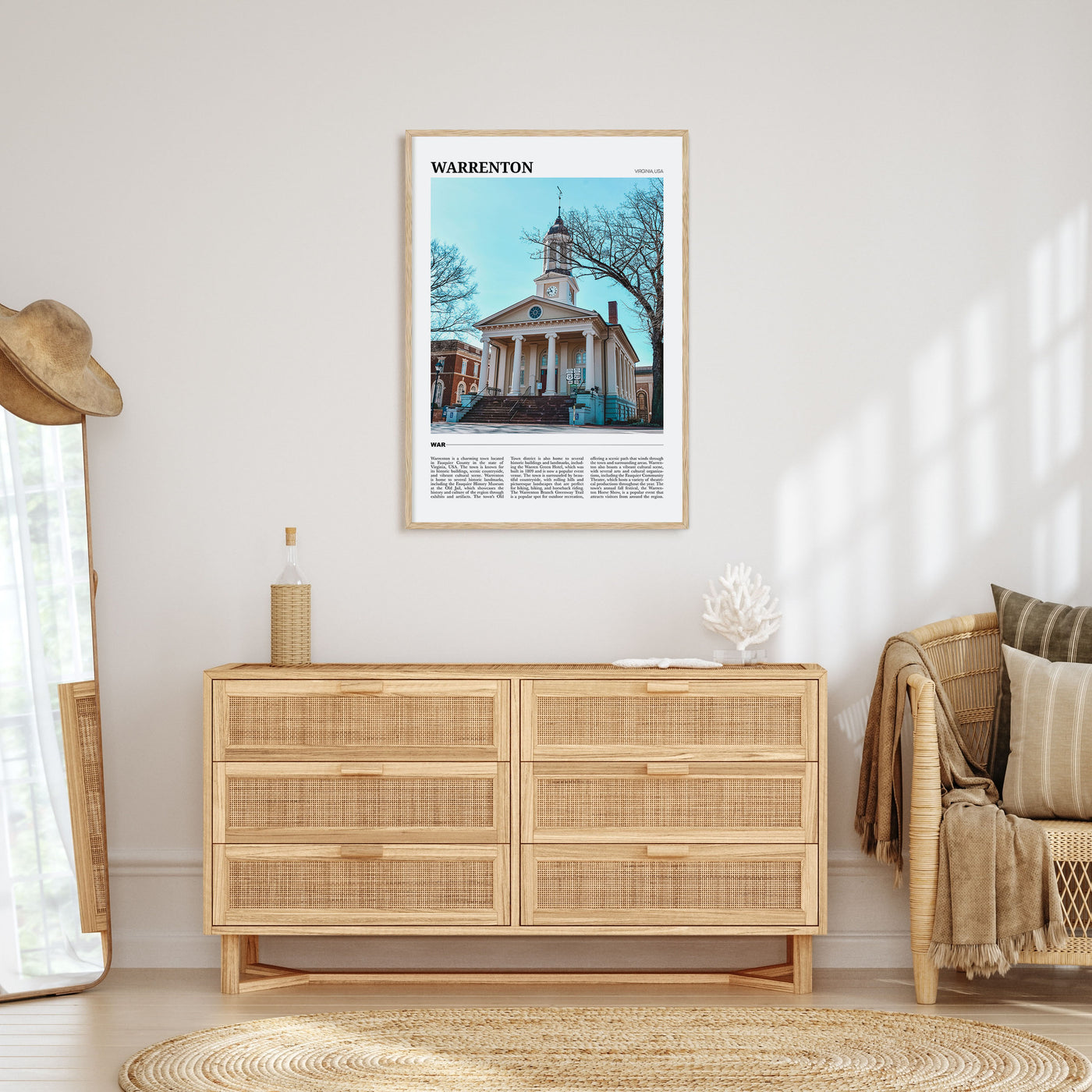 Warrenton Travel Color Poster