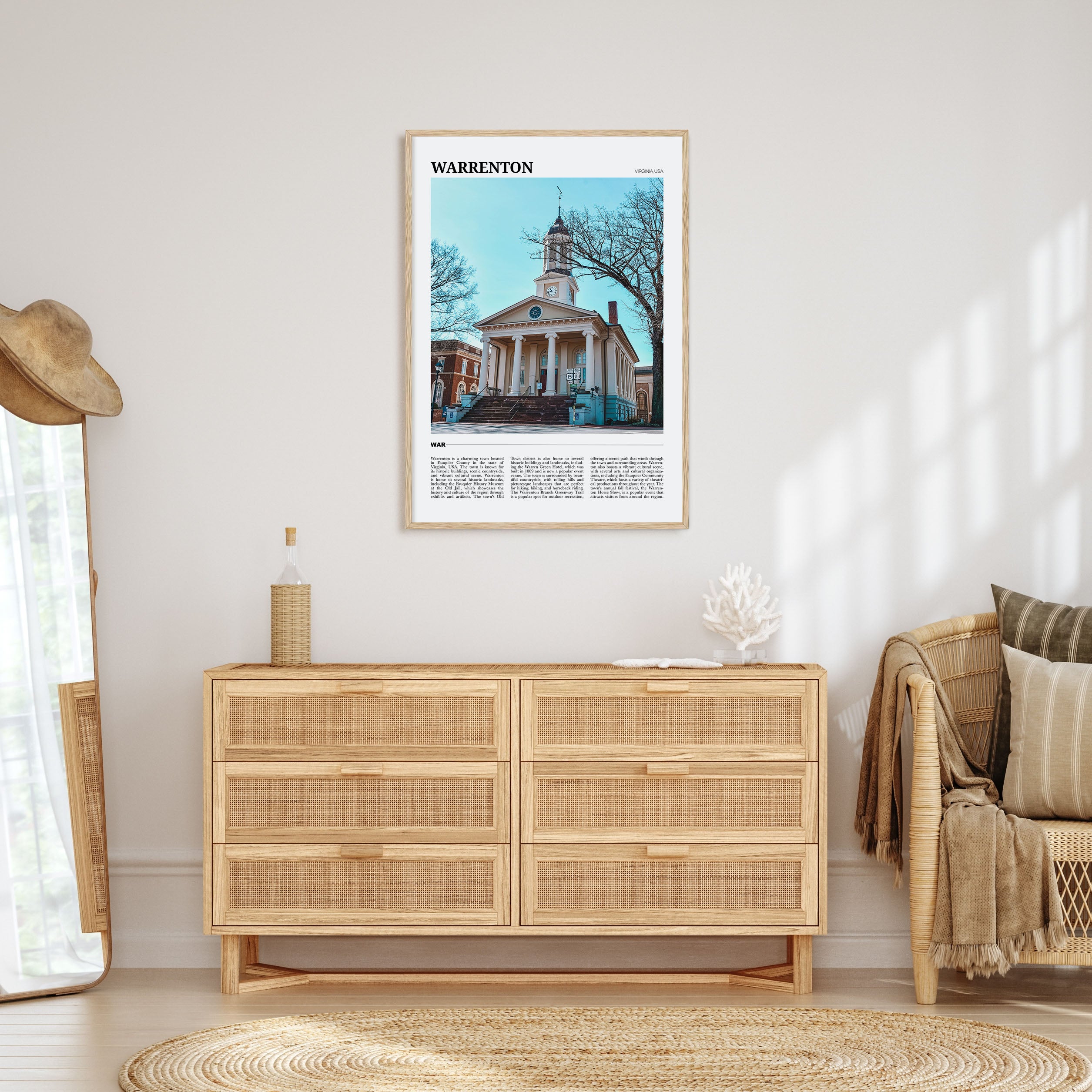 Warrenton Travel Color Poster