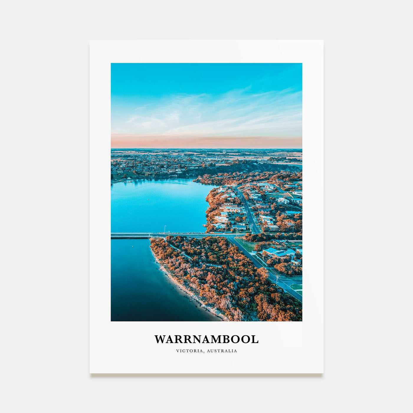 Warrnambool Portrait Color Poster
