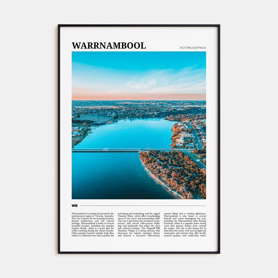 Warrnambool Travel Color Poster
