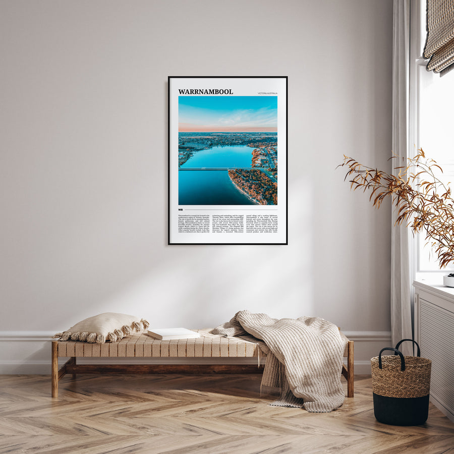 Warrnambool Travel Color Poster