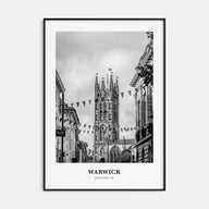 Warwick Portrait B&W Poster