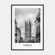 Warwick Portrait B&W Poster